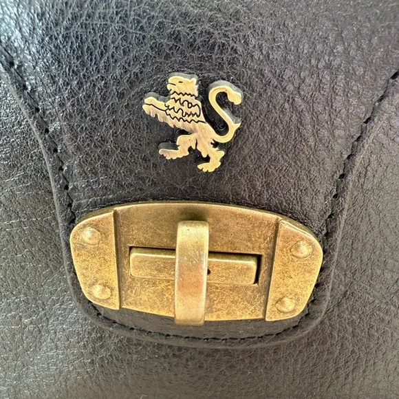 Pratesi Black Leather Crossbody Bag - Picture 4 of 11